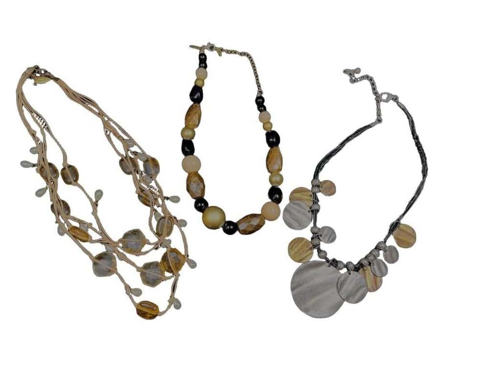 Statement Necklace Lot of 3